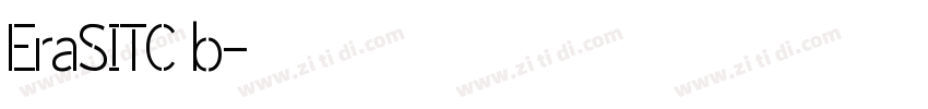EraSITC b字体转换